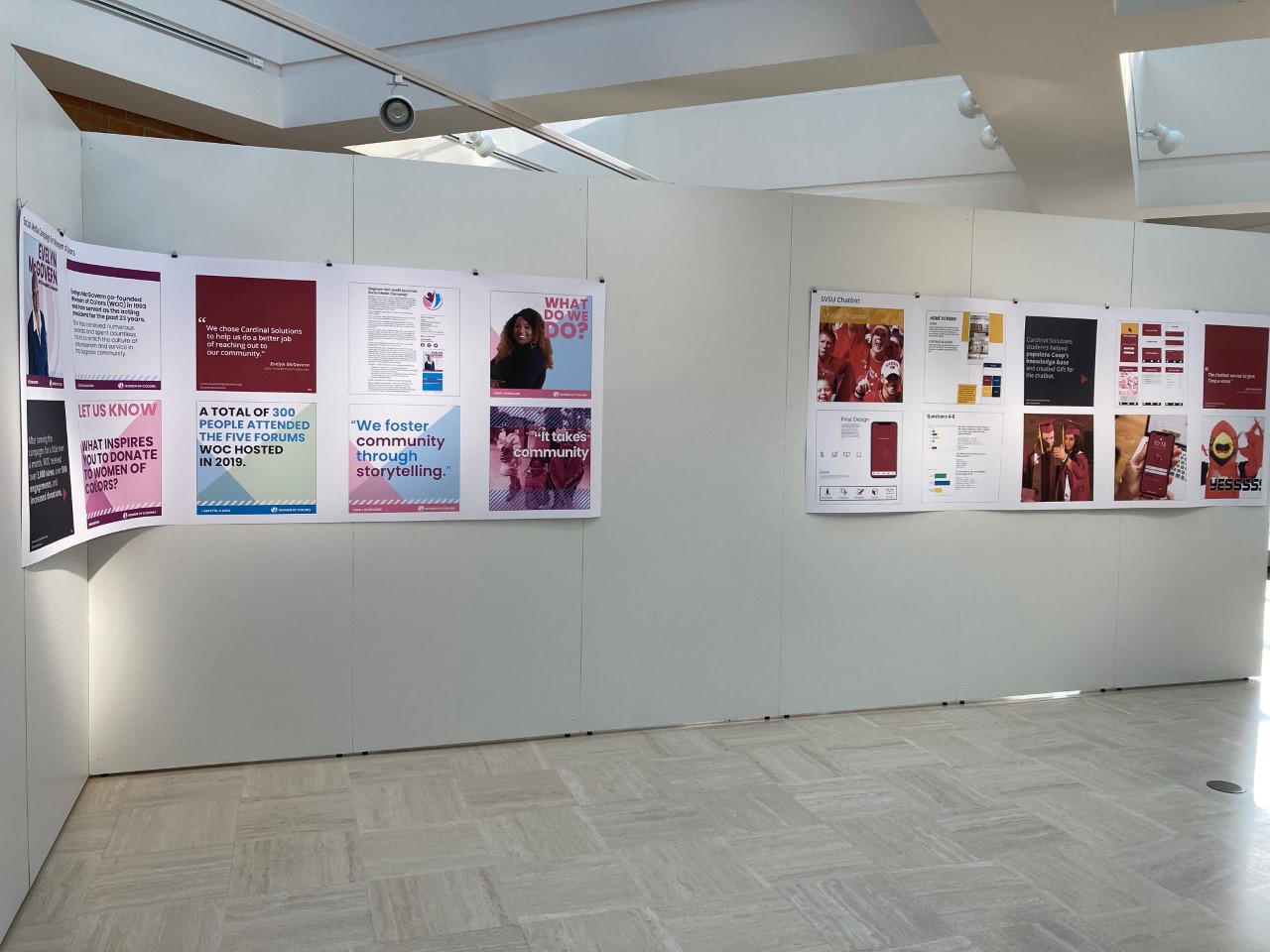 interior outer window view of curve wall